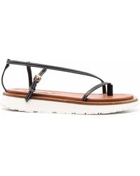 Zimmermann - Skinny Strap Sandal - Lyst