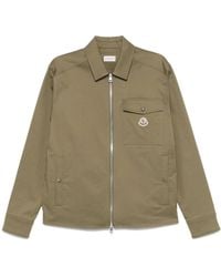 Moncler - ジップアップ シャツジャケット - Lyst