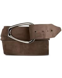 Brunello Cucinelli - Triangle-Buckle Belt - Lyst