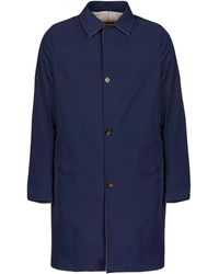 KIRED - Button-Fastening Trench Coat - Lyst