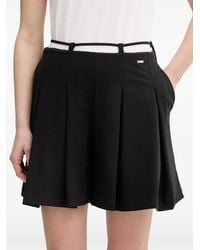 Fracomina - Pleated Shorts - Lyst