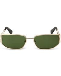 Off-White c/o Virgil Abloh - Allen Geometric-Frame Sunglasses - Lyst