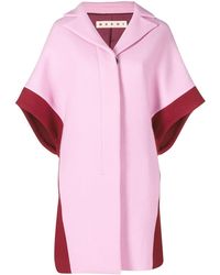 Marni Jas Met Contrasterende Korte Mouwen - Roze