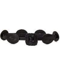 Polo Ralph Lauren - Embossed-Buckle Leather Belt - Lyst