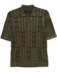 Fendi - Ff' Polo Shirt - Lyst