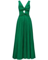 Jonathan Simkhai - Vivianne Cutout Pleated Maxi Dress - Lyst