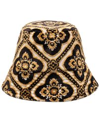 Etro - Jacquard Velvet Bucket Hat - Lyst