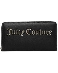 Juicy Couture - Portefeuille Zippé Jasmine À Plaque Logo - Lyst