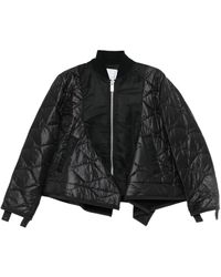 Sacai - Veste Bomber Matelassée À Fermeture Zippée - Lyst