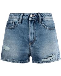 ICON DENIM - Shorts Im Distressed-Look - Lyst
