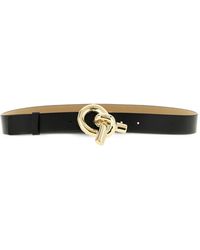Fabiana Filippi - Adjustable Smooth Cowhide Leather Belt With Metal Buckle - Lyst