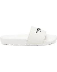Off-White c/o Virgil Abloh - Graphic-Print Flip Flops - Lyst