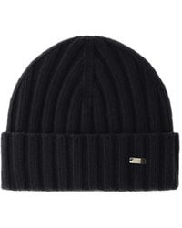 Herno - Ribbed-Knit Wool Beanie Hat - Lyst