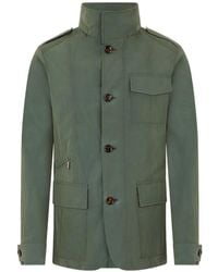 Moorer - Stand-Up Collar Jacket - Lyst