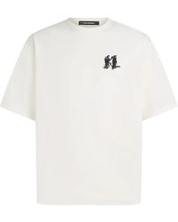KARL LAGERFELD - Graphic-Logo T-Shirt - Lyst