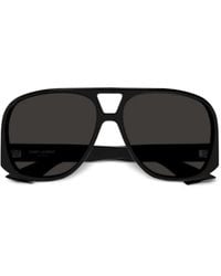 Saint Laurent - オーバーサイズフレーム サングラス - Lyst