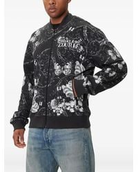 Versace Jeans Couture - Zip-Up Bomber Jacket - Lyst