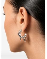 Panconesi - Boucles D'Oreille À Ornements En Cristal - Lyst