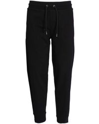 BOSS - Tapered Cotton-blend Track Pants - Lyst