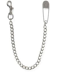 KAMIYA - Kmy Safety-Pin Curb-Link Wallet Chain - Lyst