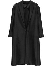Alberta Ferretti - Single-Breasted Coat - Lyst