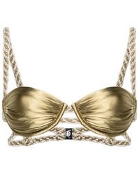 Isa Boulder - Bikinitop Met Gevlochten Bandjes - Lyst