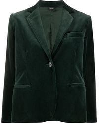 Aspesi Velvet Blazer - Green