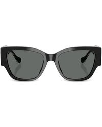 Versace - Geometric-Frame Sunglasses - Lyst