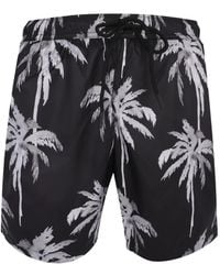 Mauna Kea - Palm-Print Boardshorts - Lyst