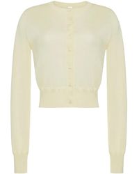Adam Lippes - Fine-Knit Cardigan - Lyst