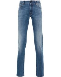 PT Torino - Halbhohe Swing Slim-Fit-Jeans - Lyst