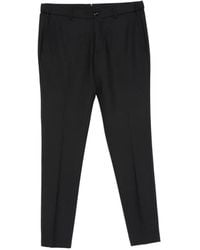 Berwich - Pantalon Droit À Plis Marqués - Lyst
