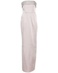 The New Arrivals Ilkyaz Ozel - Robe Longue À Ornements En Cristal Rhea - Lyst