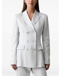 Trussardi - Blazer Met Dubbele Rij Knopen - Lyst