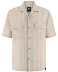 BOGGI - Striped Shirt - Lyst