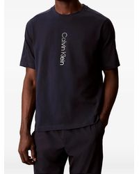 Calvin Klein - Logo-Detail Performance T-Shirt - Lyst
