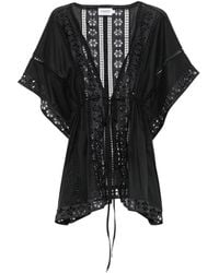 Charo Ruiz - Guipure-Lace Drawstring-Waist Kaftan - Lyst