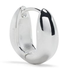 Dower & Hall - Chunky Tapered Hoop Earring - Lyst