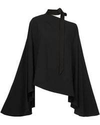 ‎Taller Marmo - Brooks One-Shoulder Tie Blouse - Lyst