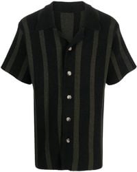 Nanushka - Almar Striped Terry-Cloth Shirt - Lyst