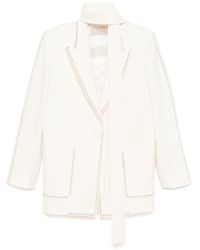 Elie Saab - Stud-Embellished Blazer - Lyst