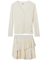 B+ AB - Ruffled Tiered-Skirt Set - Lyst