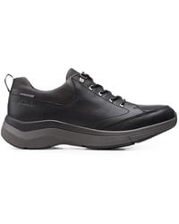 Clarks - Wave 2.0 Vibe Leather Sneakers - Lyst