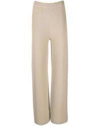 Nanushka - Straight-Leg Knitted Trousers - Lyst