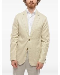 Cruna - Single-Breasted Patch-Pockets Blazer - Lyst