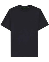 BOSS - Jacquard-Tape T-Shirt - Lyst