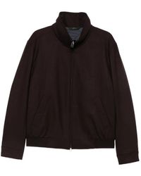 Brioni - High-Neck Zip-Up Jacket - Lyst