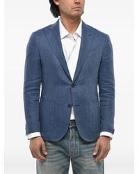 Corneliani - Herringbone-Pattern Blazer - Lyst
