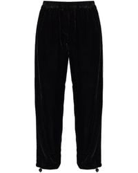 Baum und Pferdgarten - Nazan Velvet-Texture Track Pants - Lyst