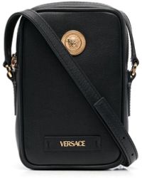 Versace - Medusa Biggie Crossbody Bags - Lyst
